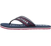 Tommy Hilfiger Sporty Hilfiger Beach Sandal Fm0fm05805, Infradito Uomo, Blue (Desert Sky), 43 EU