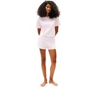 Tommy Hilfiger SS Jersey Short Set Uw0Uw05912, Pink (Light Pink), XS Donna