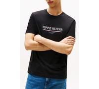 Tommy Hilfiger Standard Fit T-shirt, Black Taglia: S | T-shirt stampate Outlet | Uomo | Nero