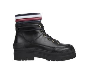 Tommy Hilfiger - Stivaletti Corporate Outdoor alla Caviglia - - Shoes - Donna - Nero - 38 EU