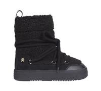 Tommy Hilfiger - Stivaletto da neve alla caviglia in shearling nero - - Shoes - Donna - Nero - 40 EU