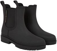 Tommy Hilfiger Stivali in Gomma Donna Essential Rainbootie Mezza Altezza, Nero (Black), 37