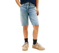 Tommy Hilfiger Straight Mid Blue Shorts Kb0kb10237 Pantaloncini, Denim (Mediumused), 16 Anni Bambino