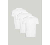 Tommy Hilfiger - Stretch Cn Tee Ss 3P Bianco - Abbigliamento XXL Bianco