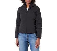 Tommy Hilfiger Stretch Nylon LW Down Rev Jacket Ww0Ww47754 Piumino, Black (Black), M Donna