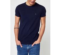 Tommy Hilfiger - Stretch Slim C-Neck Tee Blu - Abbigliamento M Blu