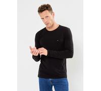 Stretch Slim Fit Long Sleeve Tee by Tommy Hilfiger XL Nero