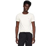 Tommy Hilfiger Stretch Slim Fit Tee Mw0Mw10800, Maglietta a Maniche Corte, Uomo, Beige (Calico), XXL