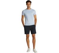Tommy Hilfiger Stretch Slim Fit Tee Mw0Mw10800, Maglietta a Maniche Corte, Uomo, Blu (Breezy Blue), XXL