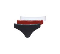 TOMMY HILFIGER String confezione da 3 arancione nero | S