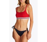 Tommy Hilfiger - Slip bikini blu navy con fascette sottili L