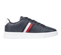 Tommy Hilfiger Supercup Lth Stripes Ess Fm0fm04895Cupsole Sneaker Uomo, Cielo Blu Deserto, 42 EU