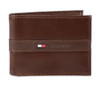 Tommy Hilfiger Sw-31tl22x062-ingranaggio Accessori da Viaggio-Portafoglio in Pelle, bi-Fold, Cognac, Taglia Unica Uomo