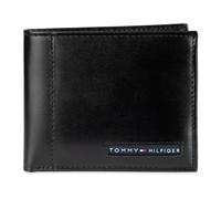 Tommy Hilfiger Sw-915675-blk Pelle Portafoglio Bi-Fold, Black Cambridge, Sottile, Taglia Unica Uomo