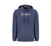 Tommy Hilfiger, ,Sweatshirts & Hoodies ,Uomo ,Blu ,2XL Felpa Uomo in Cotone Blu con Cappuccio