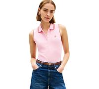 Tommy Hilfiger Swimshop Polo Donna Cotone SS WW0WW49561, Rosa, M
