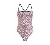 Tommy Hilfiger, ,Swimwear ,Donna ,Multicolore ,M Costume Intero con Scollo Dritto