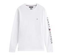 Tommy Hilfiger - T-shirt a maniche lunghe con logo - - Tops - Uomo - Bianco - M