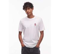 Tommy Hilfiger - T-shirt bianca con stemma-Bianco M