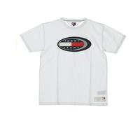 Tommy Hilfiger - T-shirt Classica Bianca Ovale - -Tops -Uomo -Bianco -S