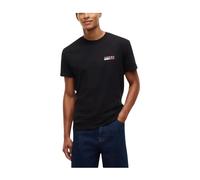 Tommy Hilfiger - T-shirt Classica Regular - - Tops - Uomo - Nero - XL
