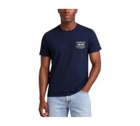 Tommy Hilfiger - T-shirt con Bandiera Reg Sign - - Tops - Uomo - Blu - M