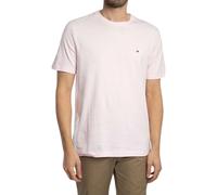 Tommy Hilfiger - T-shirt con Ricamo Bandiera - - Tops - Uomo - Rosa - M