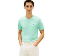 Tommy Hilfiger T-Shirt da Uomo Essential con Scollo a V MW0MW39249 S/S, Blu, L