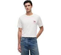 Tommy Hilfiger T-Shirt da Uomo RWB Box Flag Regular TEEMW0MW43390 S/S, Blu, L