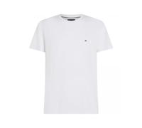 Tommy Hilfiger - T-Shirt in Maglia Interlock - -Tops -Uomo -Bianco -XL