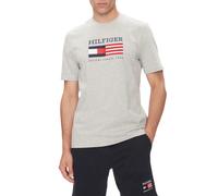 Tommy Hilfiger T-shirt manica corta con logo grigio