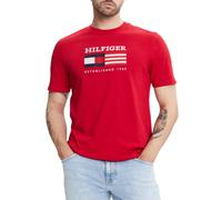 Tommy Hilfiger T-shirt manica corta con logo rosso L