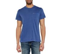 Tommy Hilfiger T-shirt manica corta con taschino blu M