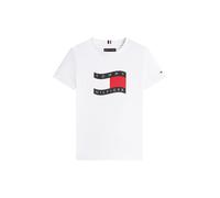 Tommy Hilfiger Maglietta per Bambini e Ragazzi Bianco 12 Anni (152cm)
