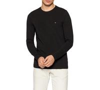 Tommy Hilfiger T-shirt manica lunga slim fit nero L
