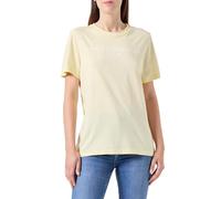 TOMMY HILFIGER Reg Corp Logo C-nk SS Ww0ww40276, Maglietta S/S Donna, Giallo (Lemon Zest), 3XL