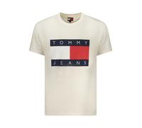 Tommy Hilfiger Bianco Cotton Mens T-Shirt - L