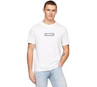 Tommy Hilfiger T-shirt Maniche Corte Uomo Scollo Rotondo, Bianco (White), XXL