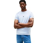 Tommy Hilfiger T-Shirt Maniche Corte Uomo Slim Fit, Blu (Heathered Blue), S