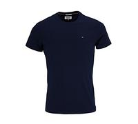 Tommy Hilfiger Original CN Knit s/s Maglietta, Blu (Navy), Small Uomo