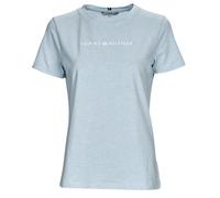Tommy Hilfiger T-shirt REG FROSTED CORP LOGO C-NK SS in Blu EU L