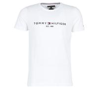 Tommy Hilfiger T-shirt TOMMY FLAG HILFIGER TEE in Bianco EU S