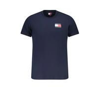 Tommy Hilfiger - T-shirt Uomo in Cotone Blu Elegante - -Tops -Uomo -Blu -XL