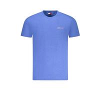 Tommy Hilfiger - T-shirt Uomo in Cotone Blu Stile Classico - - Tops - Uomo - Blu - S