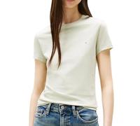 Tommy Hilfiger T-Shirt Verde chiaro Donna Slim Linear DW0DW21164, verde, XS