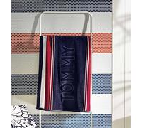 Tommy Hilfiger, Telo Mare o Piscina in Spugna di Puro Cotone Cinigliato 90x170 cm Cruiser