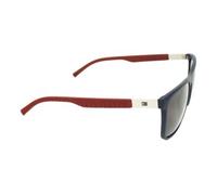 Tommy Hilfiger TH 1445/S Nr, Occhiali da Sole, Uomo, 57, Blu (Blue Burgund)