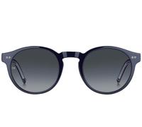 Tommy Hilfiger Th 1795/s Occhiali Da Sole Uomo Blu Rotondo Blu 50mm
