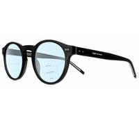 Tommy Hilfiger Th 1795/S Unisex Multi-Focus Blu Luce Occhiali Black Silver 50mm