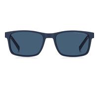 Tommy Hilfiger Th 2089/s Occhiali Da Sole Uomo Blu Rettangolari Blu 56mm